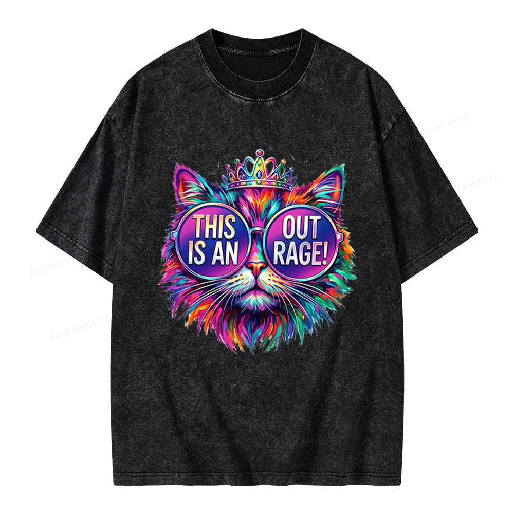 Pagewings Sci-Fi Book Lover Unisex Washed T-shirt