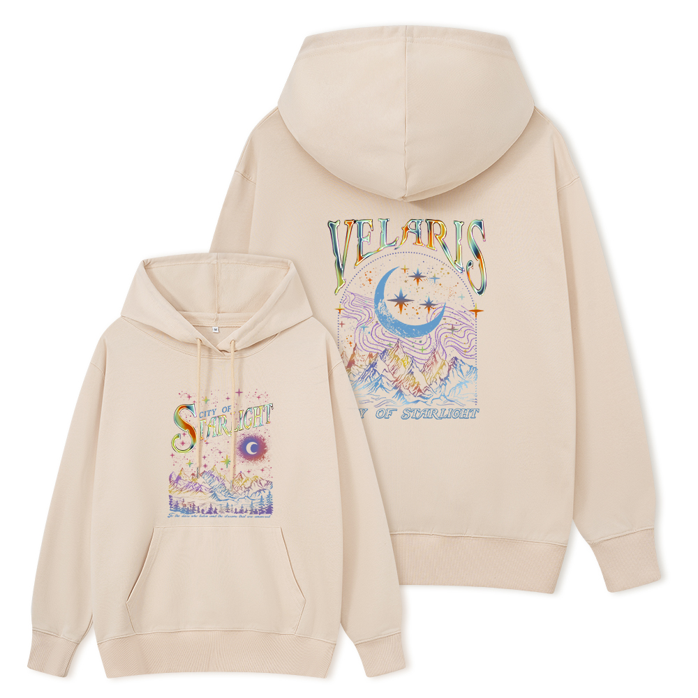 Pagewings Velaris City Of Starlight ACOTAR Two-Sided Unisex Classic Hoodie