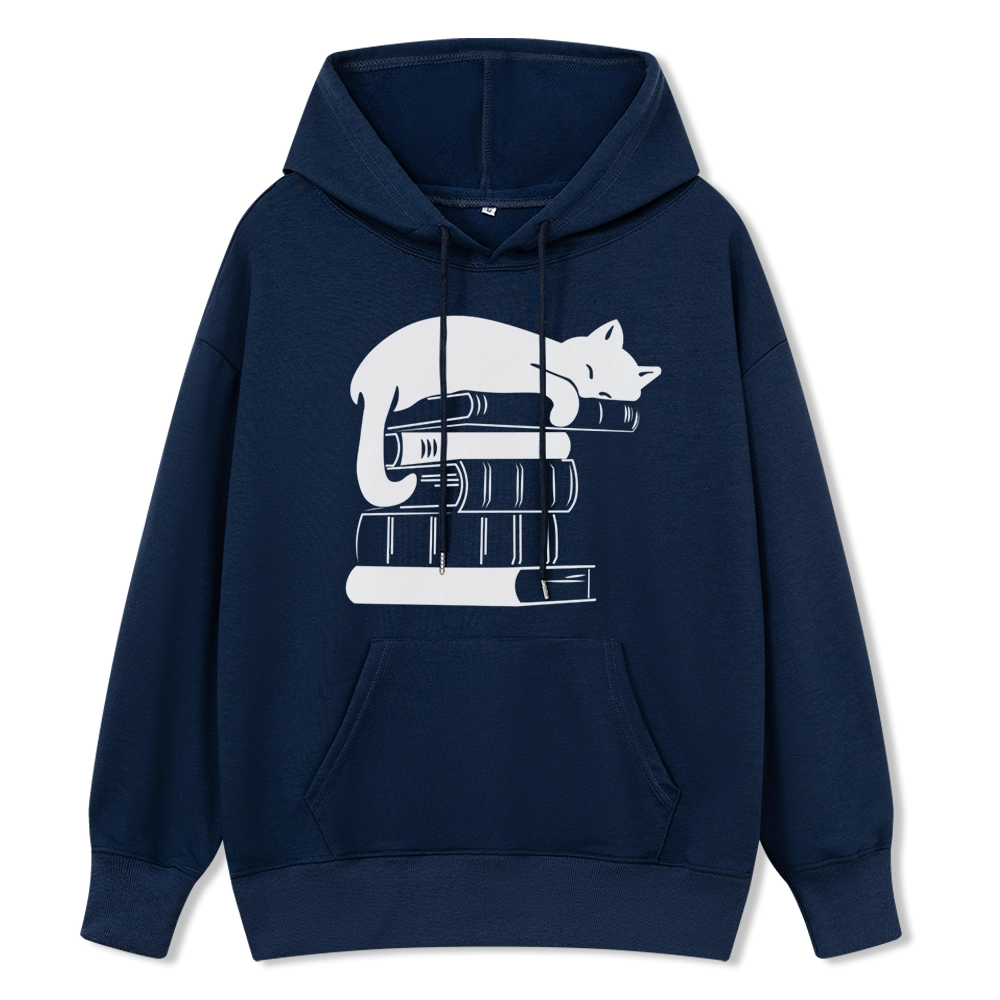 Pagewings Books And Cats Unisex Classic Hoodie