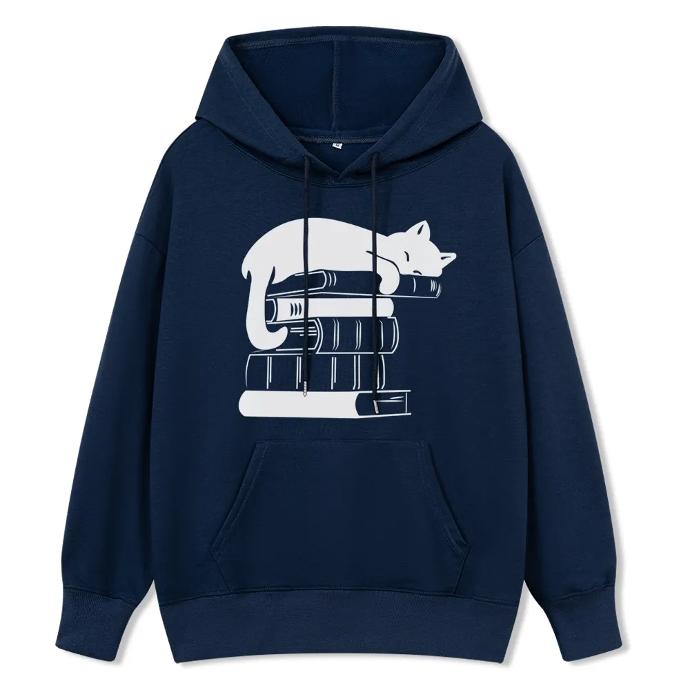 Pagewings Books And Cats Unisex Classic Hoodie