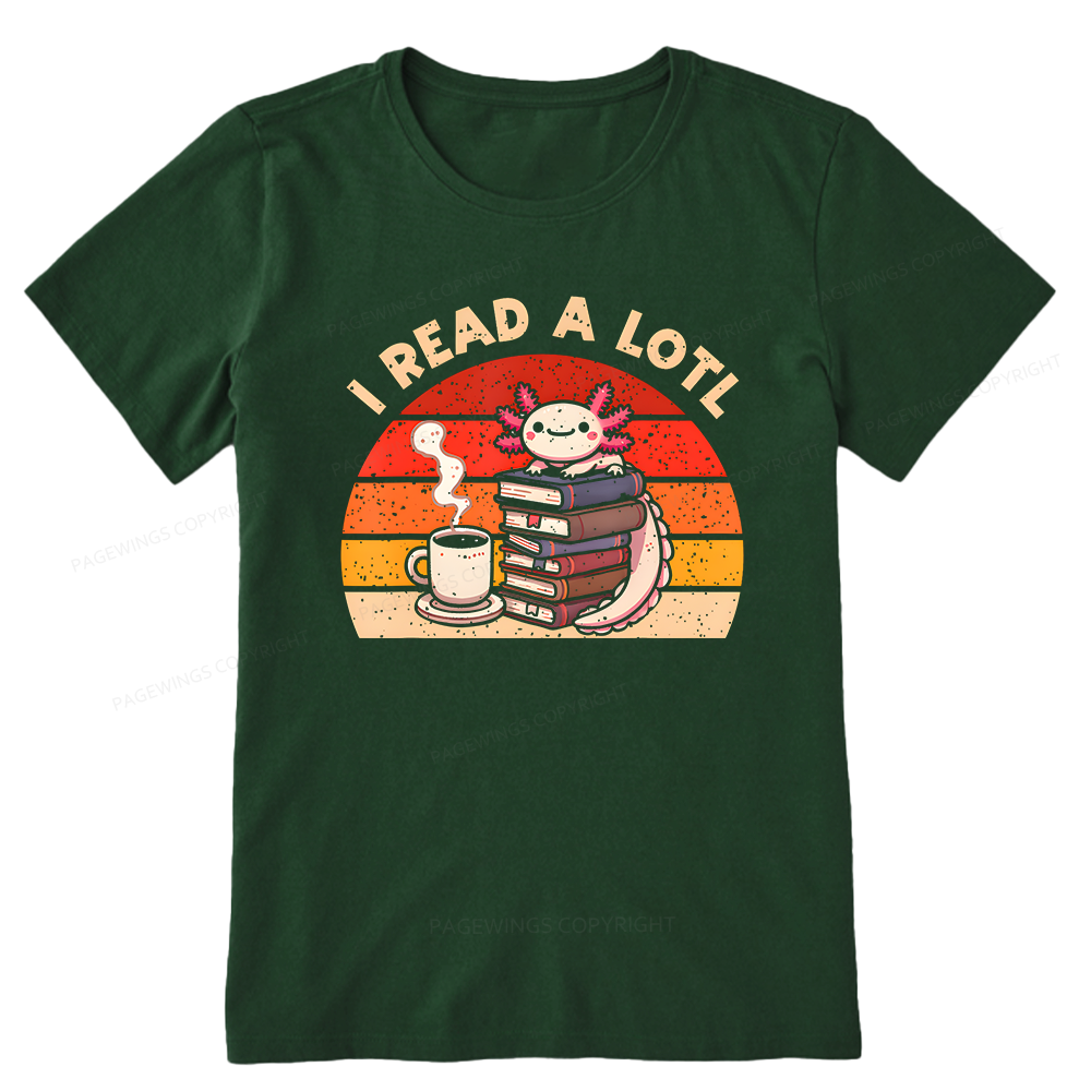 Pagewing I Read A Lotl Bookish Unisex Classic T-shirt