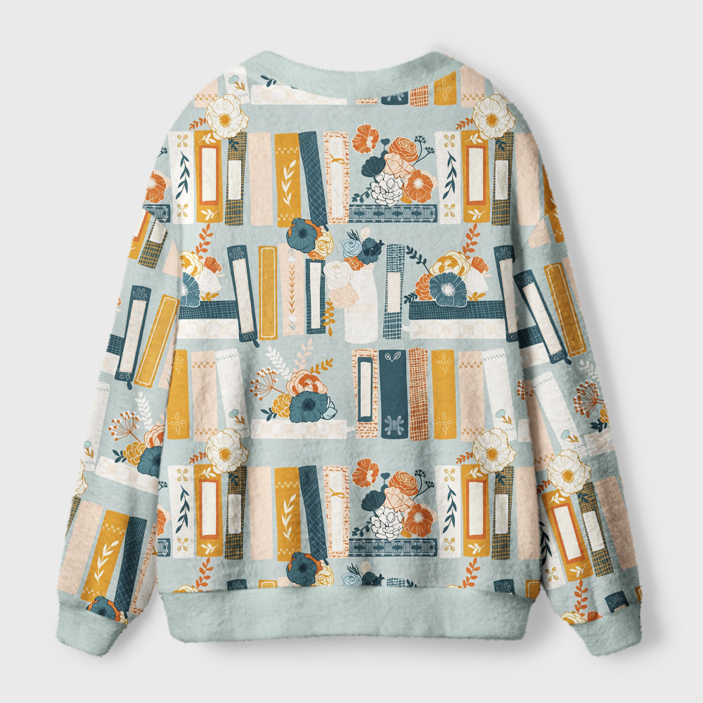 Pagewings Bookish Vibe Light Knit Unisex Cardigan Sweaters