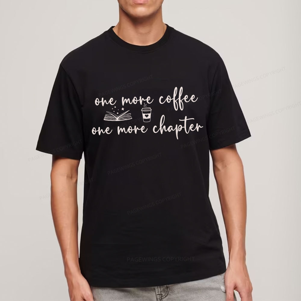 Pagewing Just One More Coffee and Books Unisex Classic T-shirt