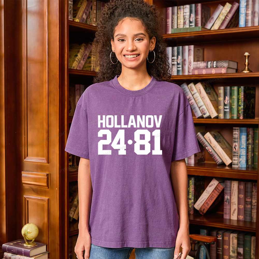 Pagewings Romance Numbers Unisex Washed T-shirt