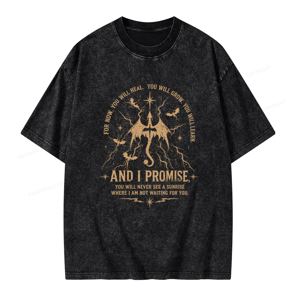 Pagewings Fantasy Lover Unisex Washed T-shirt