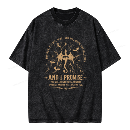 Pagewings Fantasy Lover Unisex Washed T-shirt