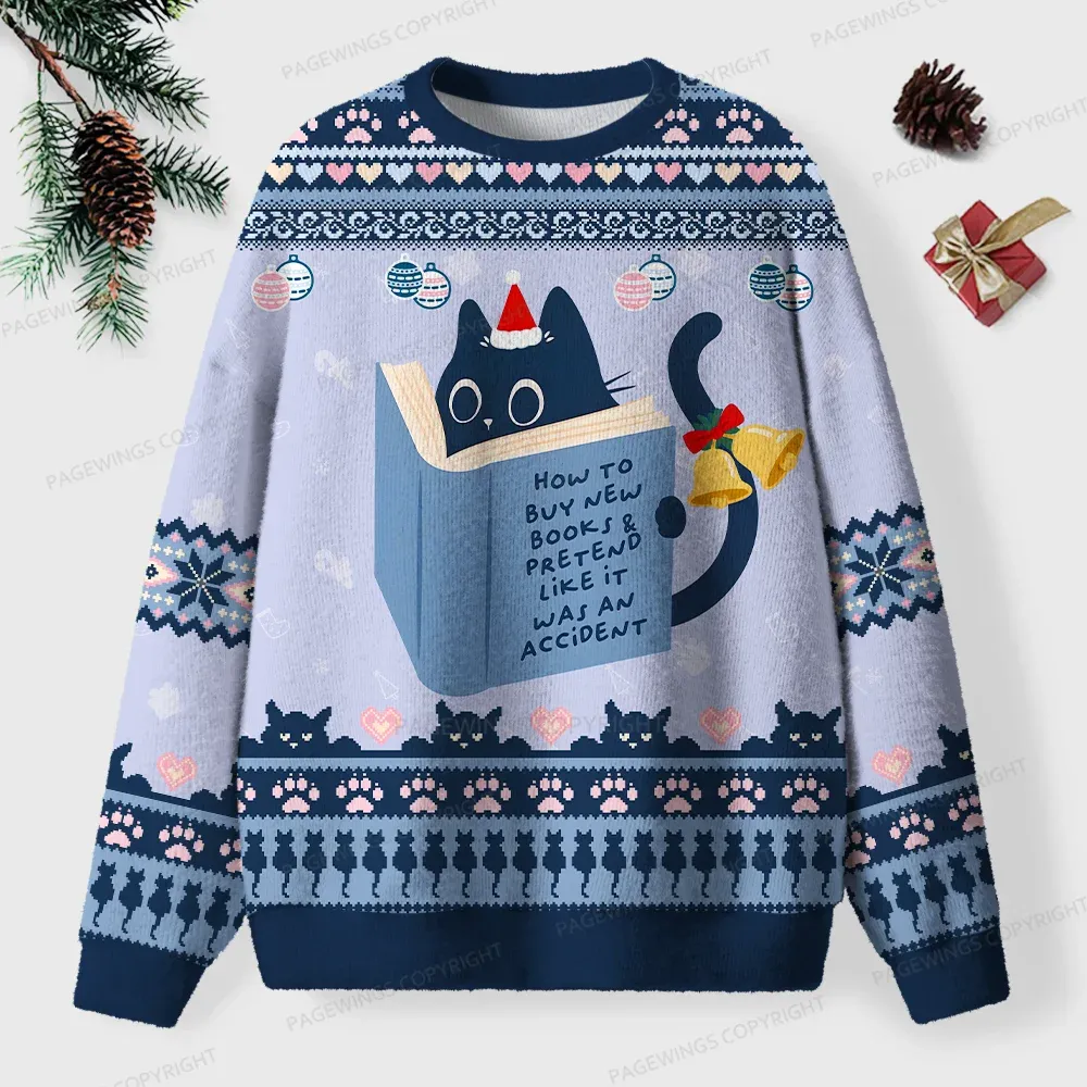 Pagewings How To Buy New Books Unisex Ugly Sweatshirt