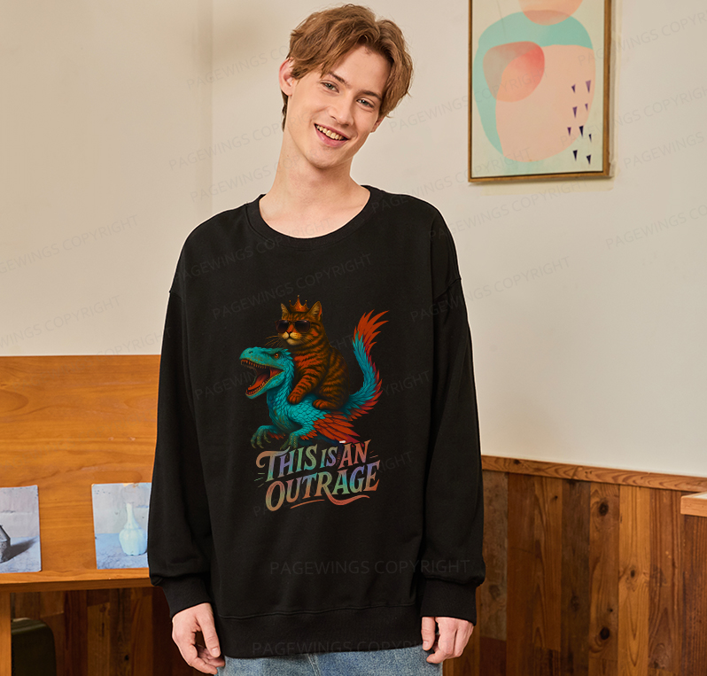 Pagewings Vintage Book Lover Princess Unisex Classic Sweatshirt