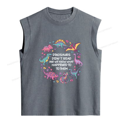 Pagewings Please Be Patient With Me Women's Washed Tank Top