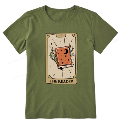 Pagewings The Reader Tarot Card Unisex Classic T-shirt