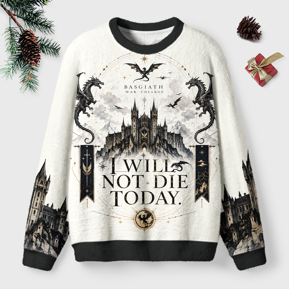 Pagewings Fantasy Book Fan Unisex Ugly Light Knit Sweatshirt