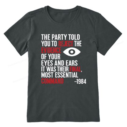 Pagewings Dystopia Quote Unisex Classic T-shirt
