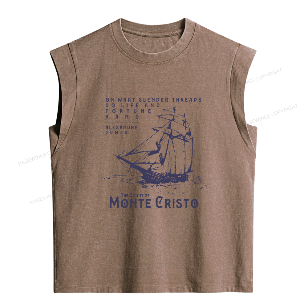 Pagewings Famous Book Quotes Women's Washed Tank Top