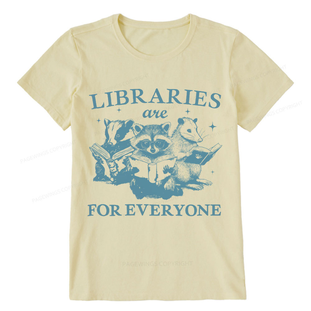 Pagewings Libraries Are For Everyone Unisex Classic T-shirt