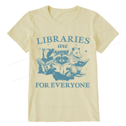 Pagewings Libraries Are For Everyone Unisex Classic T-shirt