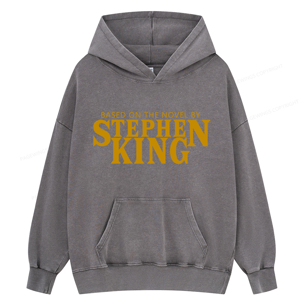 Pagewings Personalized Quotes Unisex Washed Hoodie