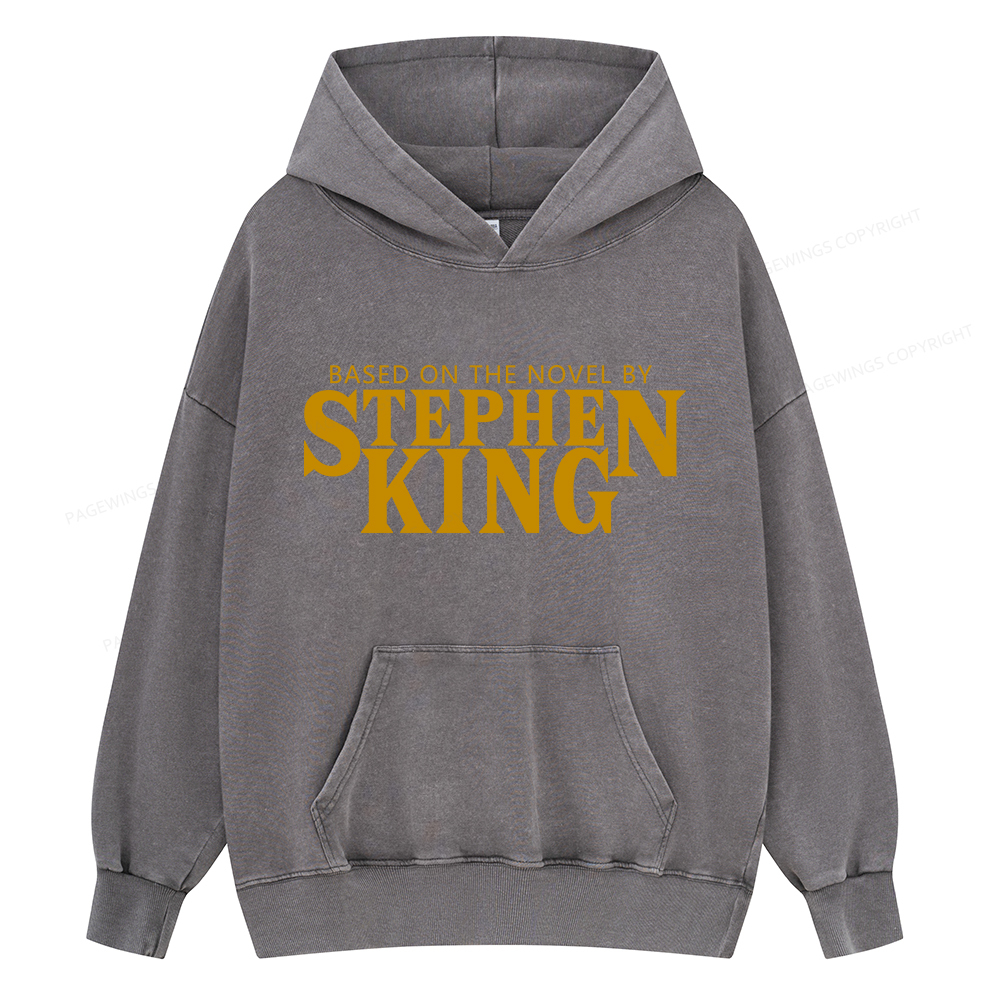 Pagewings Personalized Quotes Unisex Washed Hoodie