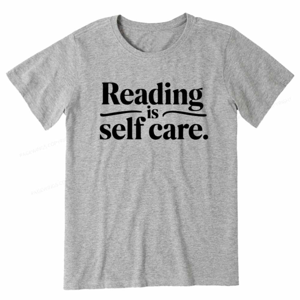 Pagewings Reading Self Care Unisex Tee Unisex Classic T-shirt