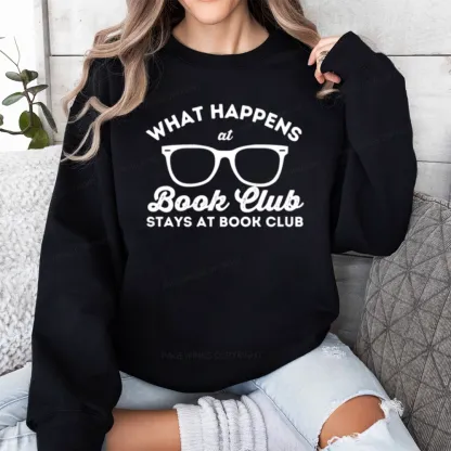 Pagewings What Happens At Book Club Unisex Classic Sweatshirt