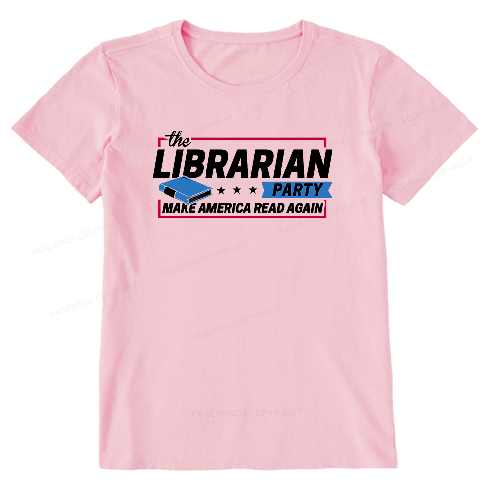 Pagewings The Librarian Party Unisex Classic T-shirt