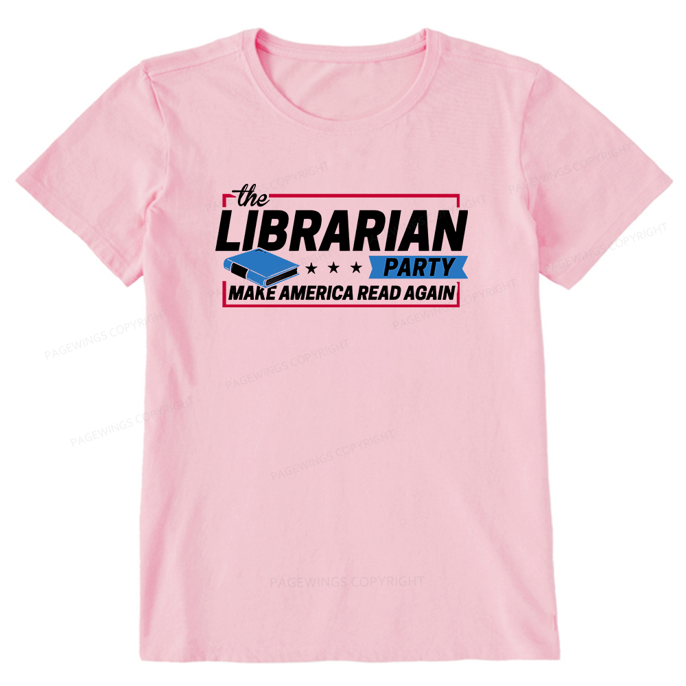 Pagewings The Librarian Party Unisex Classic T-shirt