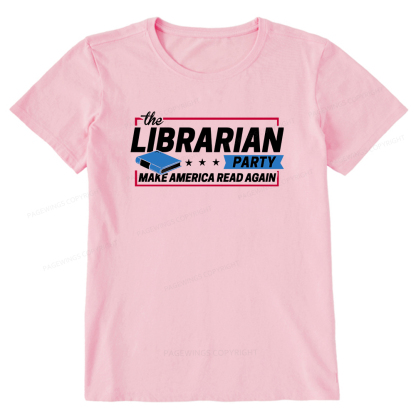 Pagewings The Librarian Party Unisex Classic T-shirt