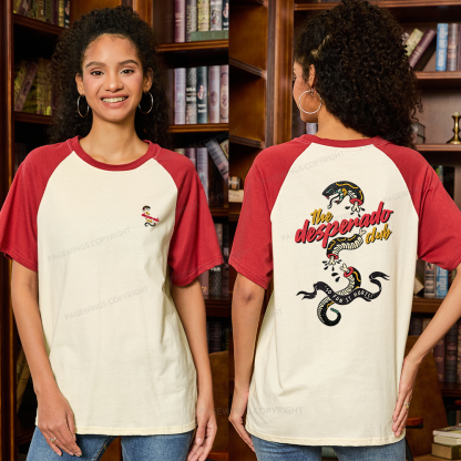 Pagewings The Desperado Club Raglan T-shirt