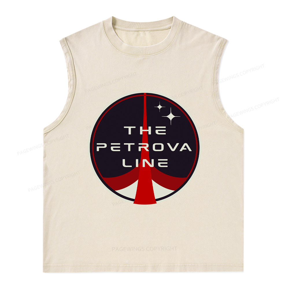 Pagewings The Petrova Line Unisex Washed Tank Top