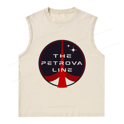Pagewings The Petrova Line Unisex Washed Tank Top