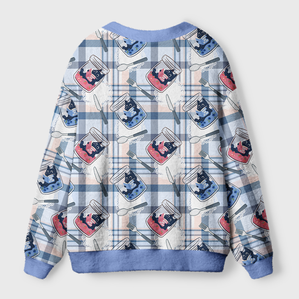 Pagewings Books Are My Jam Light Knit Unisex Cardigan Sweaters