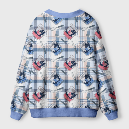 Pagewings Books Are My Jam Light Knit Unisex Cardigan Sweaters