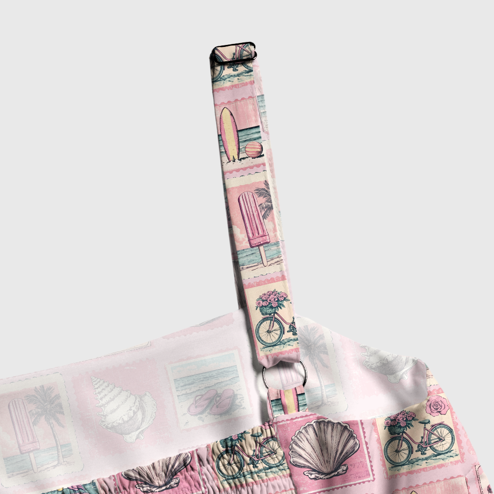 Pagewings Retro Beach Book Lover Maxi Dress