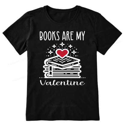 Pagewings Books are My Valentine Unisex Classic T-shirt