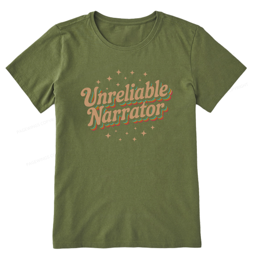 Pagewings Unreliable Narrator Unisex Classic T-shirt