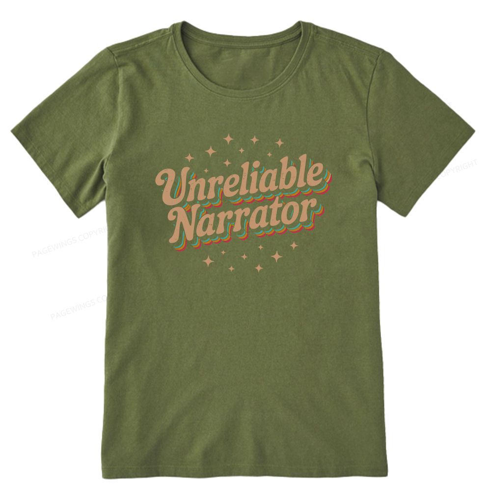 Pagewings Unreliable Narrator Unisex Classic T-shirt