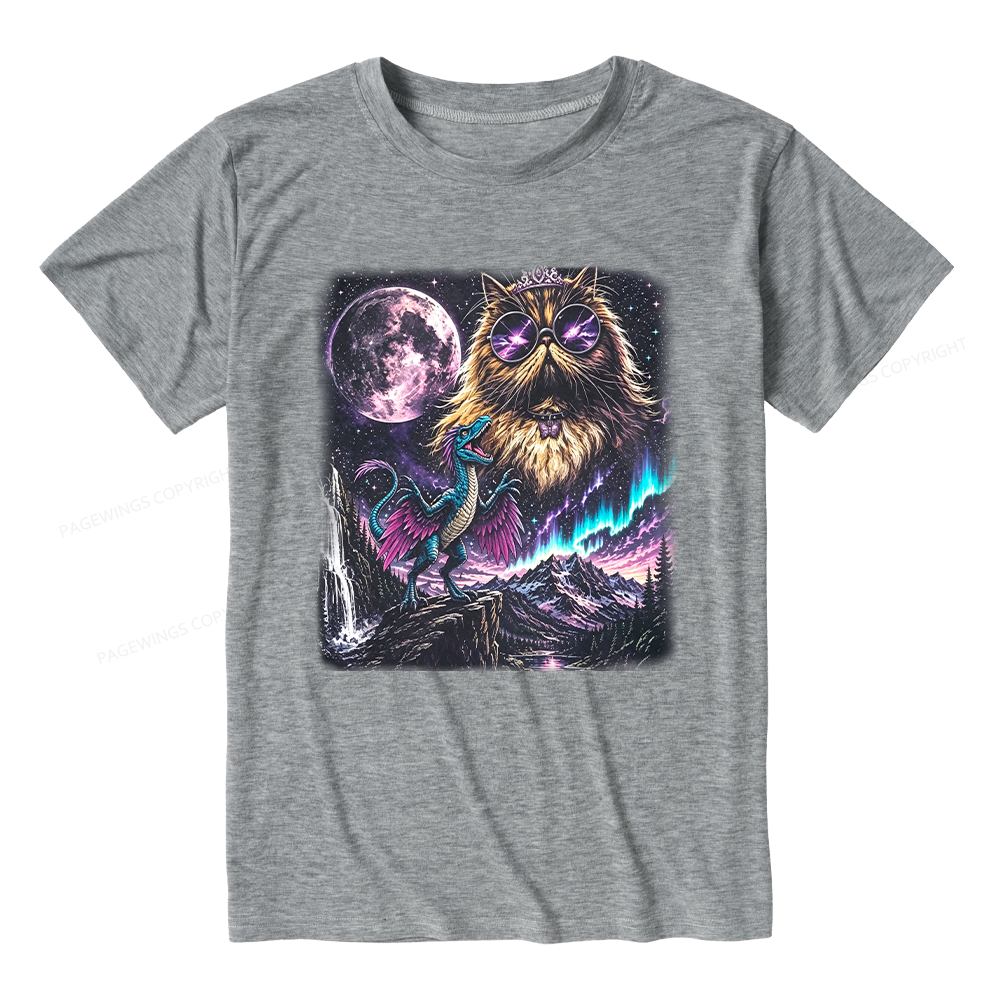 Pagewings Sci Fi Books Lover Unisex Heather T-Shirt
