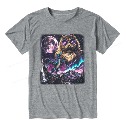 Pagewings Sci Fi Books Lover Unisex Heather T-Shirt