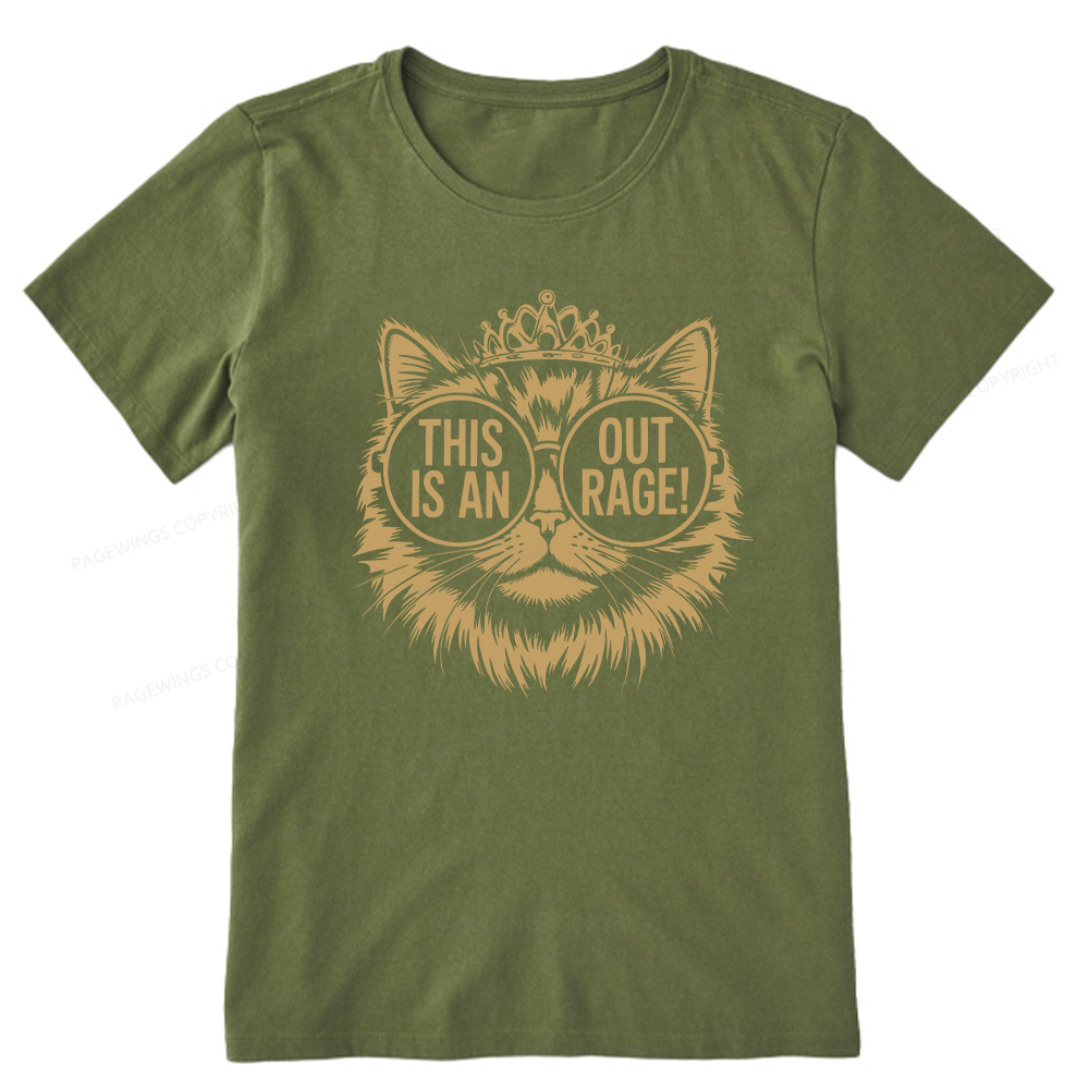 Pagewings This Is An Outrage Unisex Classic T-shirt