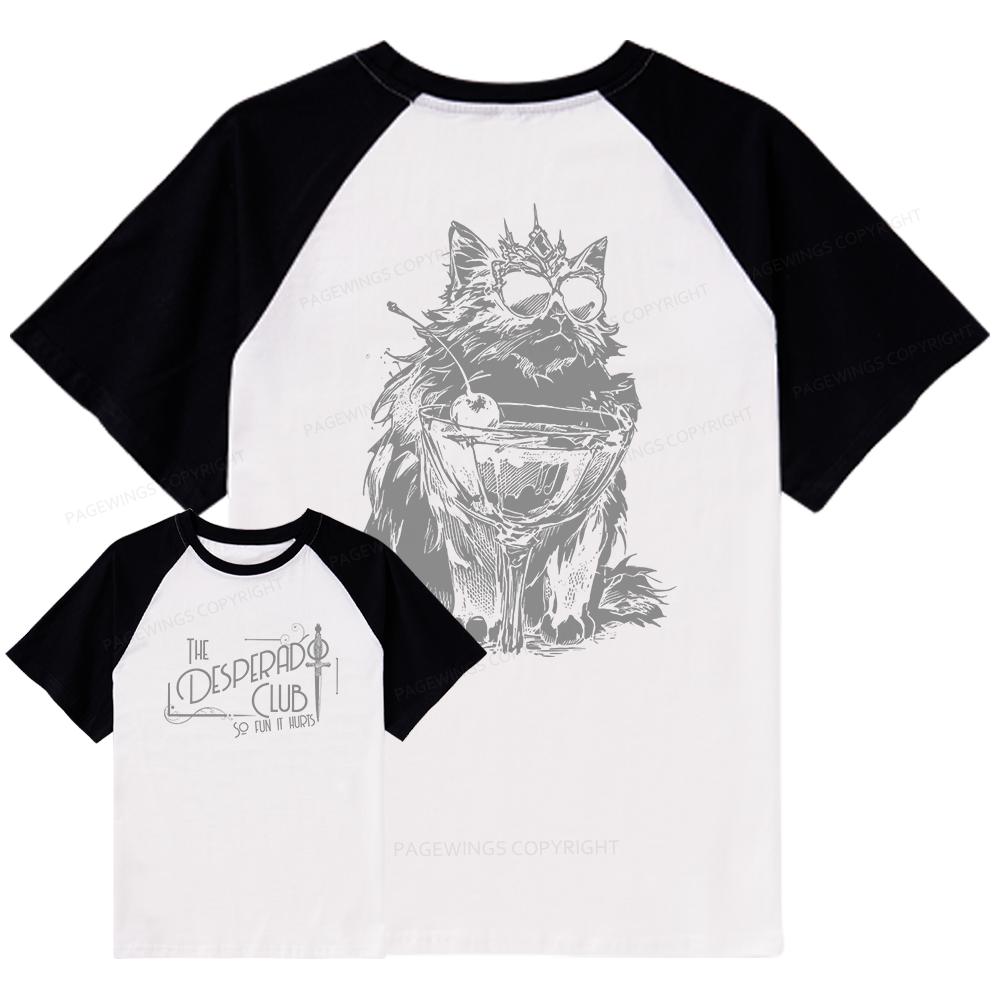 Pagewings The Desperado Club Raglan T-shirt