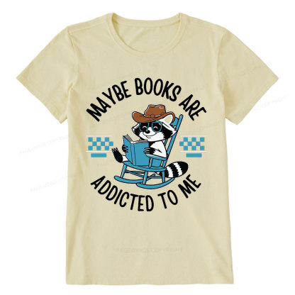 Pagewing Books Are Addicted To Me Unisex Classic T-shirt