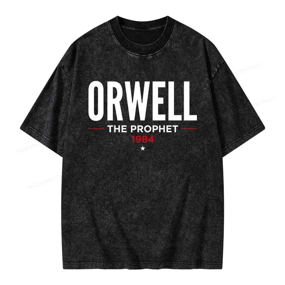 Pagewings The Prophet Unisex Washed T-shirt