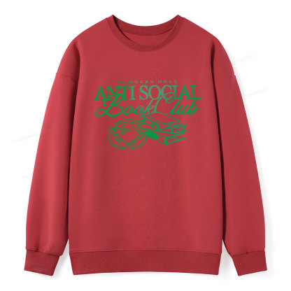 Pagewings Anti Social Book Club Unisex Classic Sweatshirt