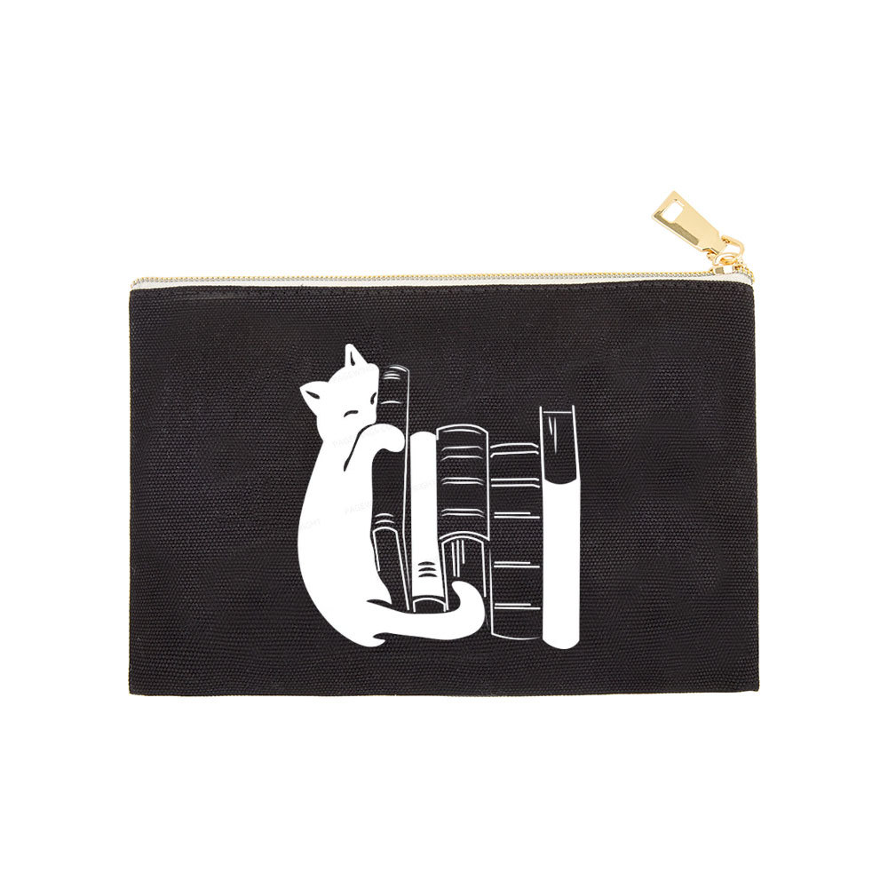 Pagewings Books And Cats Pouch