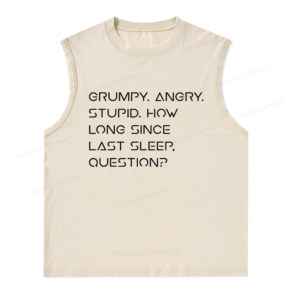 Pagewings Sci-Fi Lover Unisex Washed Tank Top