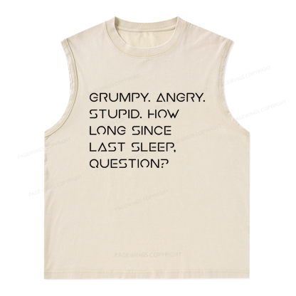 Pagewings Sci-Fi Lover Unisex Washed Tank Top