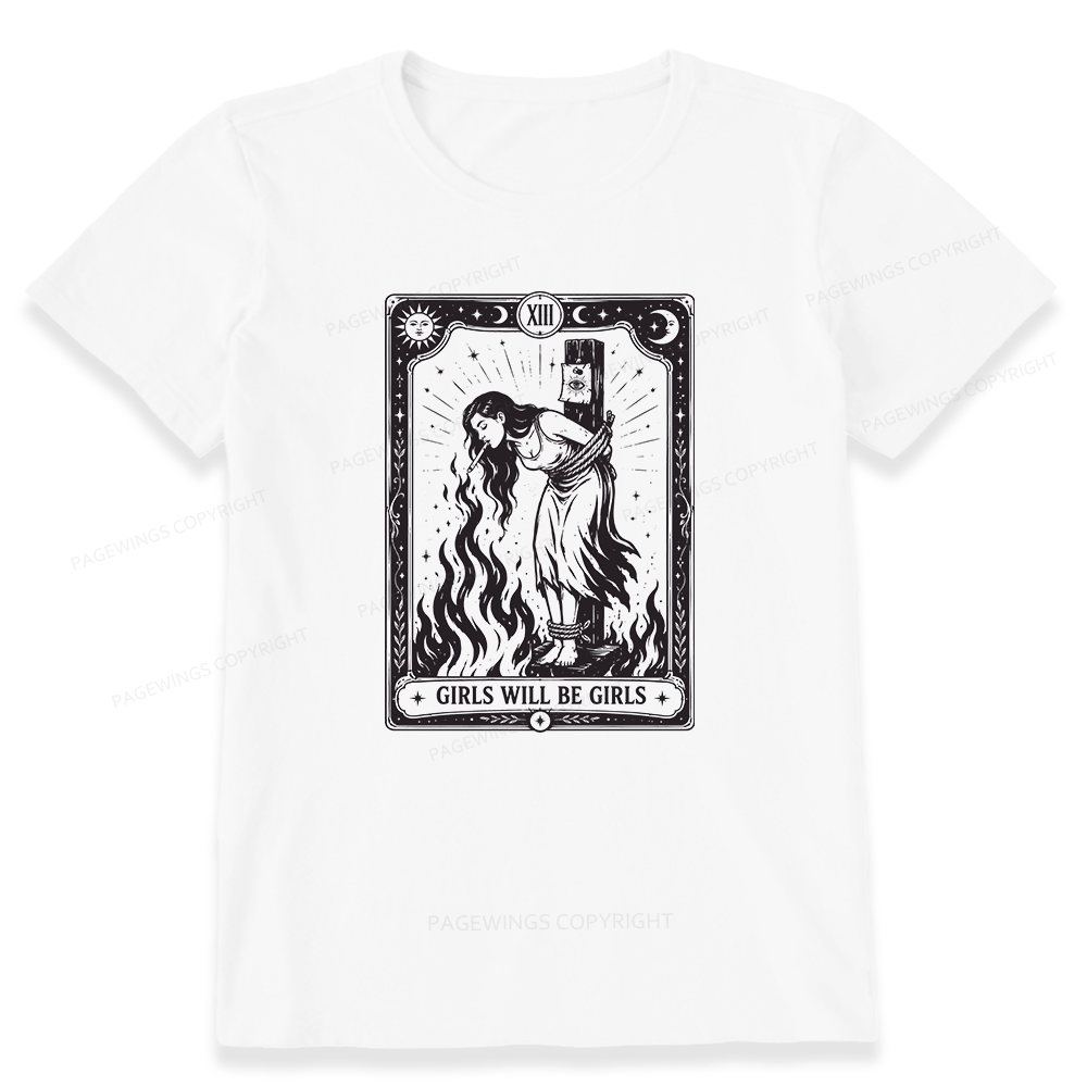 Pagewings Girls Will Be Girls Unisex Classic T-shirt