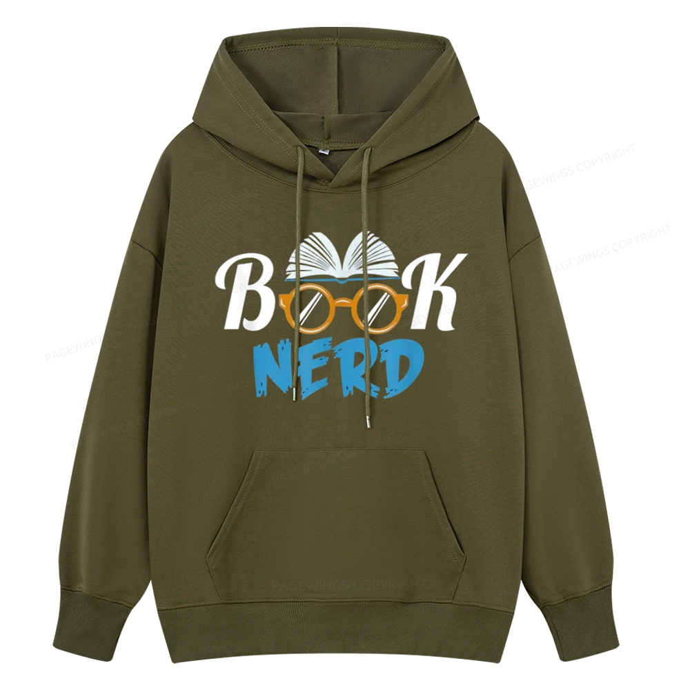 Pagewings Book Nerd Unisex Classic Hoodie
