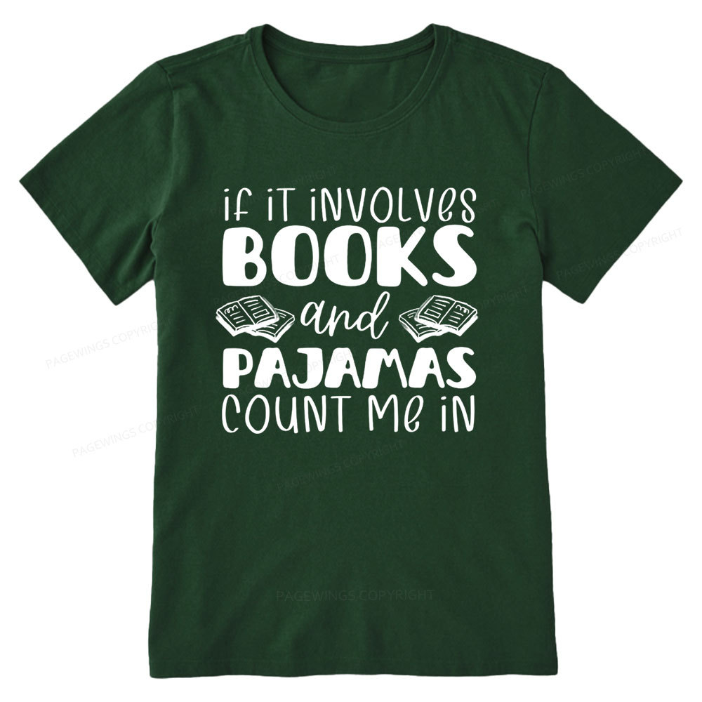 Pagewings Books And Pajamas Unisex Classic T-shirt
