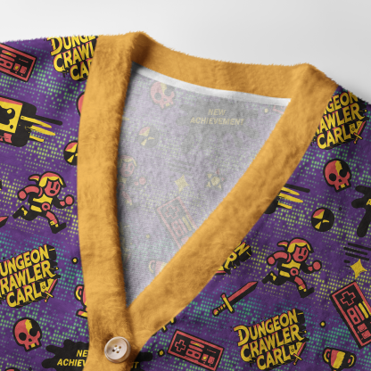 Pagewings Sci-Fi Book Lover Light Knit Unisex Cardigan Sweaters