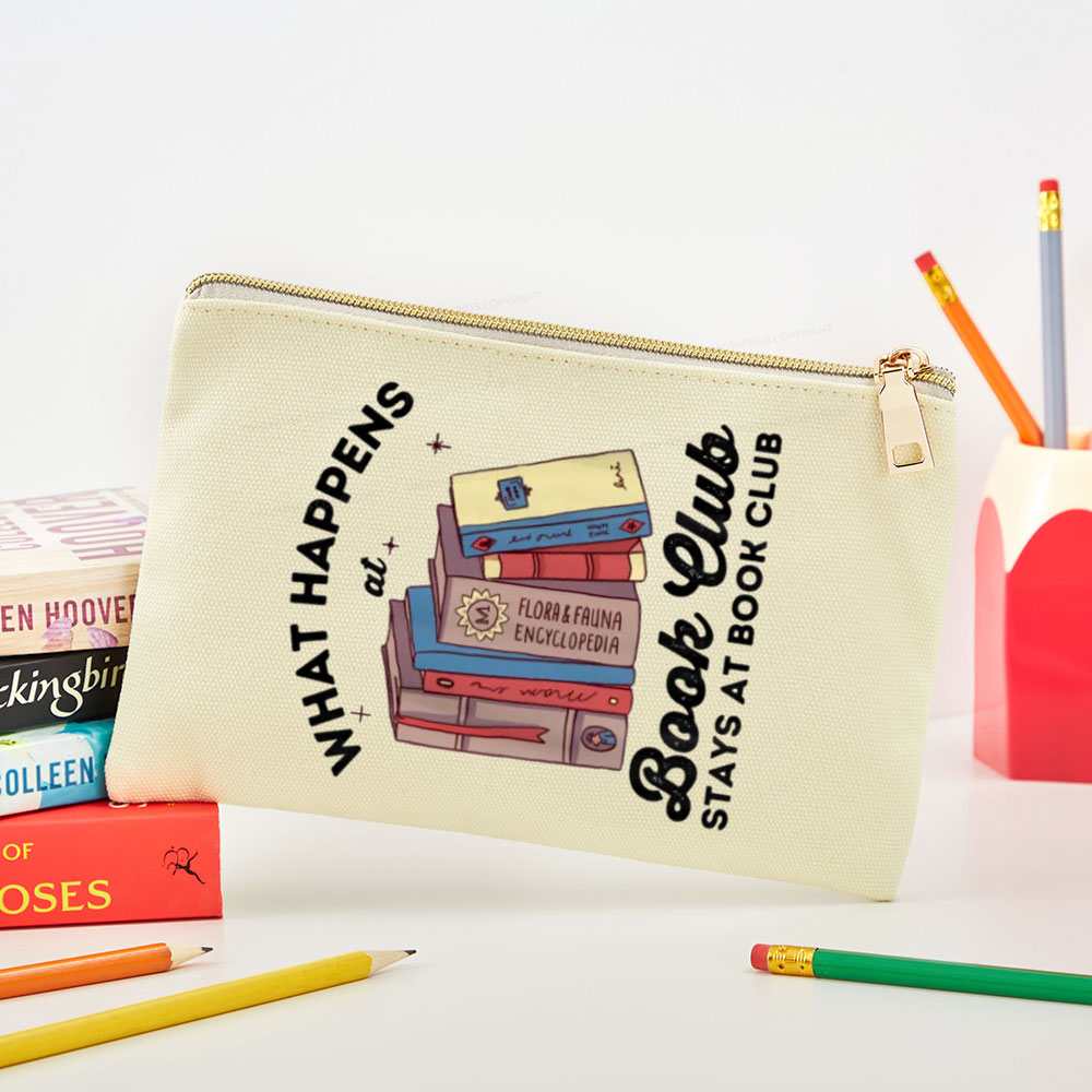 Pagewings Stays At Book Club Book Pouch